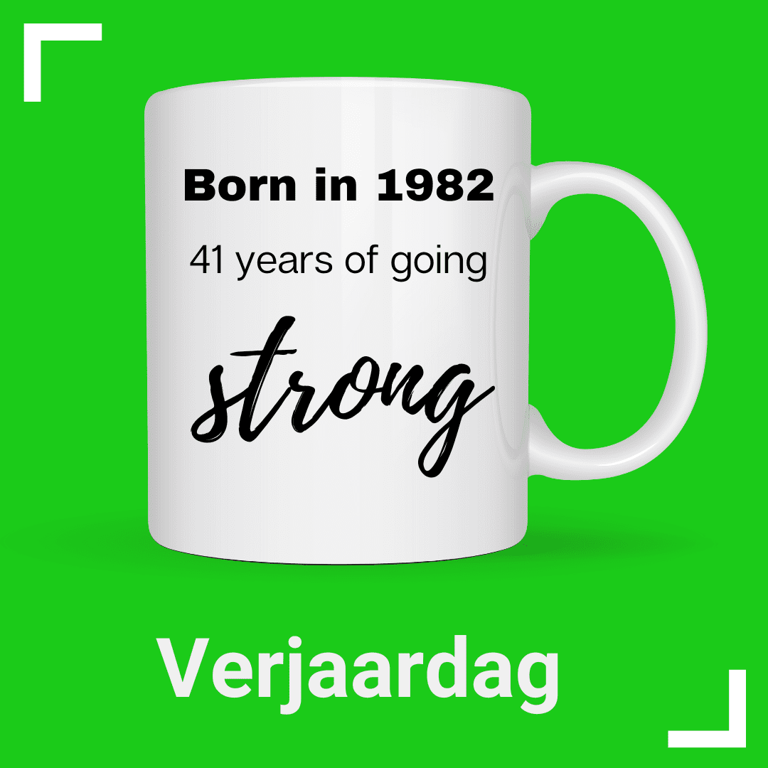 Mok Verjaardag 78 Jaar Wie Helpt Me Oversteken Full Colour Man