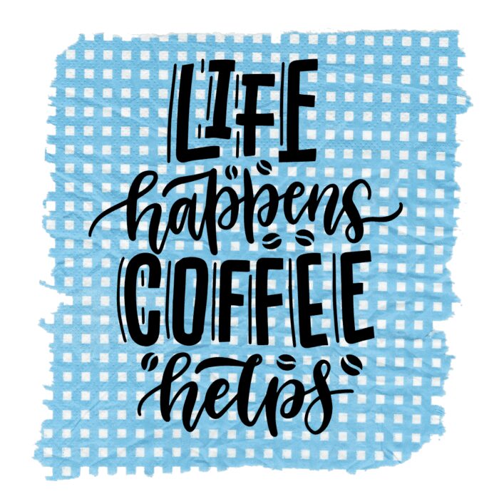 Coffee / koffie voor het leven mok