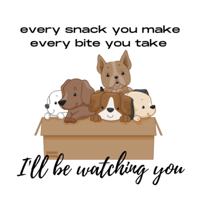 Honden - watching you mok
