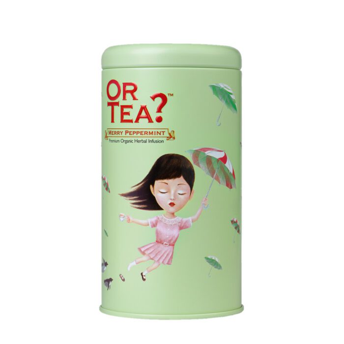 Or tea? Merry Peppermint munt infusie met zoethout.