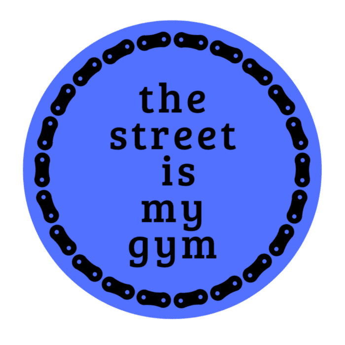The street is my gym mok
