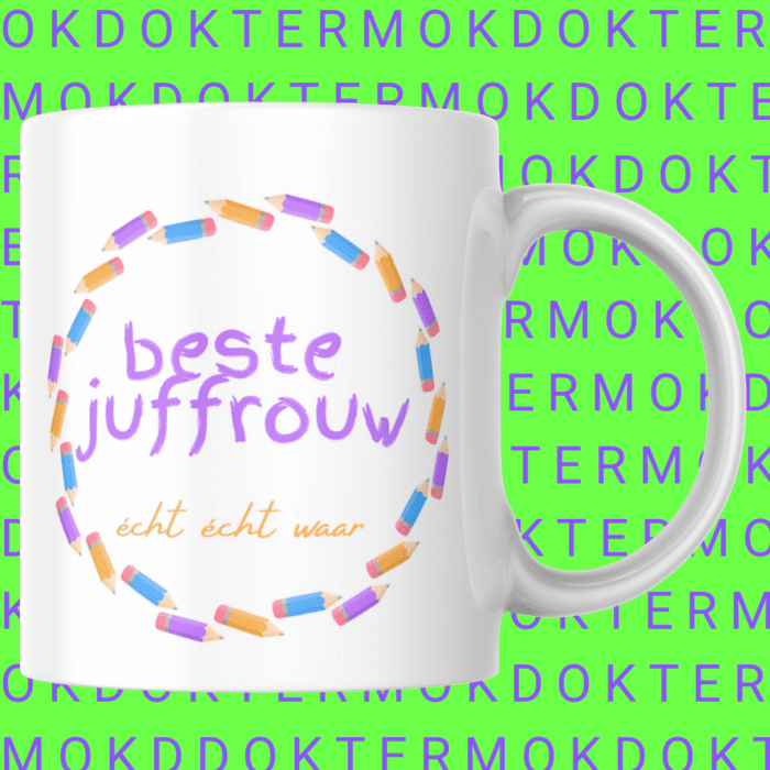 Beste Juffrouw mok